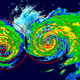 Illustration for article titled Climatologists Say Humanity’s Best Hope Is Hurricanes Spinning In Different Directions And Canceling Each Other Out